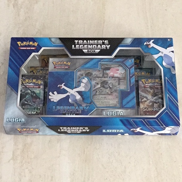 Pokemon Other - Pokemon Lugia Trainer’s Legendary Box Lugia EX Cards